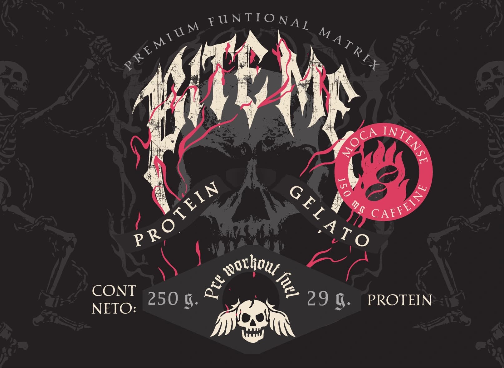 Etiqueta BITE ME Moka Intense de 250 g